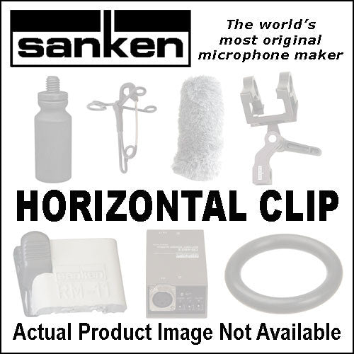 Sanken Horizontal Microphone Clip 10-Pack (White)