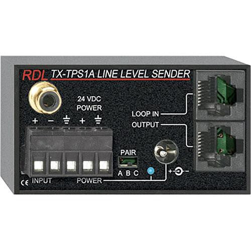 RDL TX-TPS1A Active Single-Pair Sender - Twisted Pair Format-A