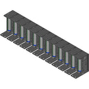 RDL SR-12A  Stick-On Series Mounting Rack