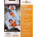 Lineco Print Sleeves with Locking Side Flap (11x14", 25-Pack)
