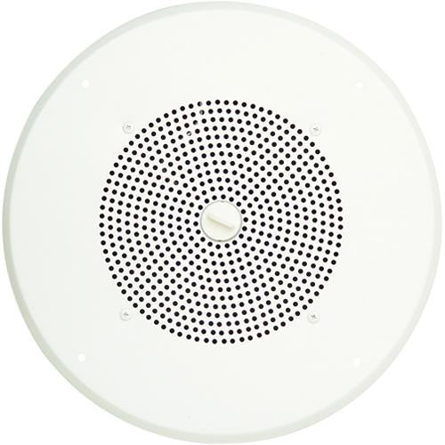 Bogen ASUG1 8" 1W Amplified Ceiling Speaker with Fixed Volume Knob (Bright White)