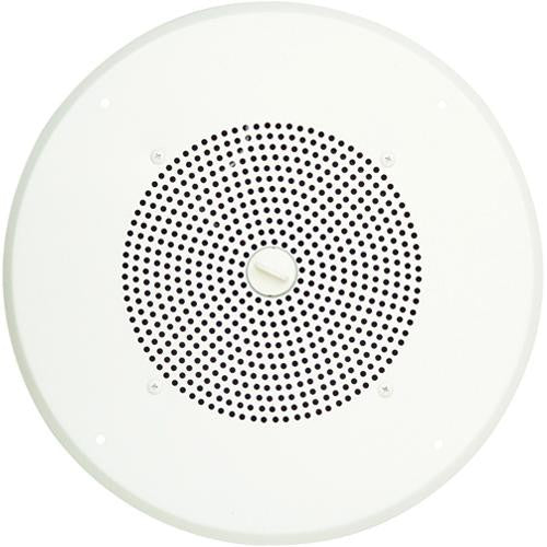 Bogen Ceiling Speaker Assembly with S86 8" Cone & Volume Knob (Bright White)