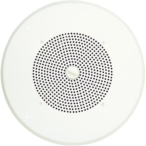 Bogen Ceiling Speaker Assembly with S86 8" Cone & Volume Knob (Bright White)