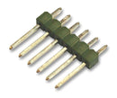 TE CONNECTIVITY - AMP 826936-6 Pin Header, Straight, Wire-to-Board, 2.54 mm, 1 Rows, 6 Contacts, Through Hole Straight