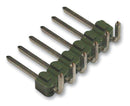 TE CONNECTIVITY - AMP 826947-6 Pin Header, Right Angle, Board-to-Board, 2.54 mm, 1 Rows, 6 Contacts, Through Hole Right Angle