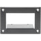 RDL EZ-SMB1 - Surface Mounting Bezel for 1/6 Rack Width Modules