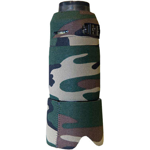 LensCoat Lens Cover for the Nikon 70-300mm f/4-5.6 VR Lens (Forest Green Camo)