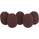 Rycote 105503 Lavalier Foam Windscreen 5-Pack (Brown)