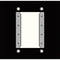 FSR IPS-WP1D-BLK 2 Gang Wall Plate (Black)