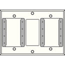FSR IPS-WP2D-WHT 2 Gang Wall Plate (White)