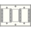 FSR IPS-WP2T-WHT 3 Gang Wall Plate (White)