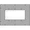 FSR FL-1500-3GP 3-Gang Large Plate