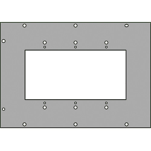 FSR FL-1500-3GP 3-Gang Large Plate
