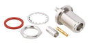 AMPHENOL RF 172132 RF / Coaxial Connector, N Type, Straight Bulkhead Jack, Crimp, 50 ohm, RG55, RG142, RG223, RG400