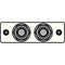 FSR IPS-A522S-WHT  IPS Audio Insert (White)