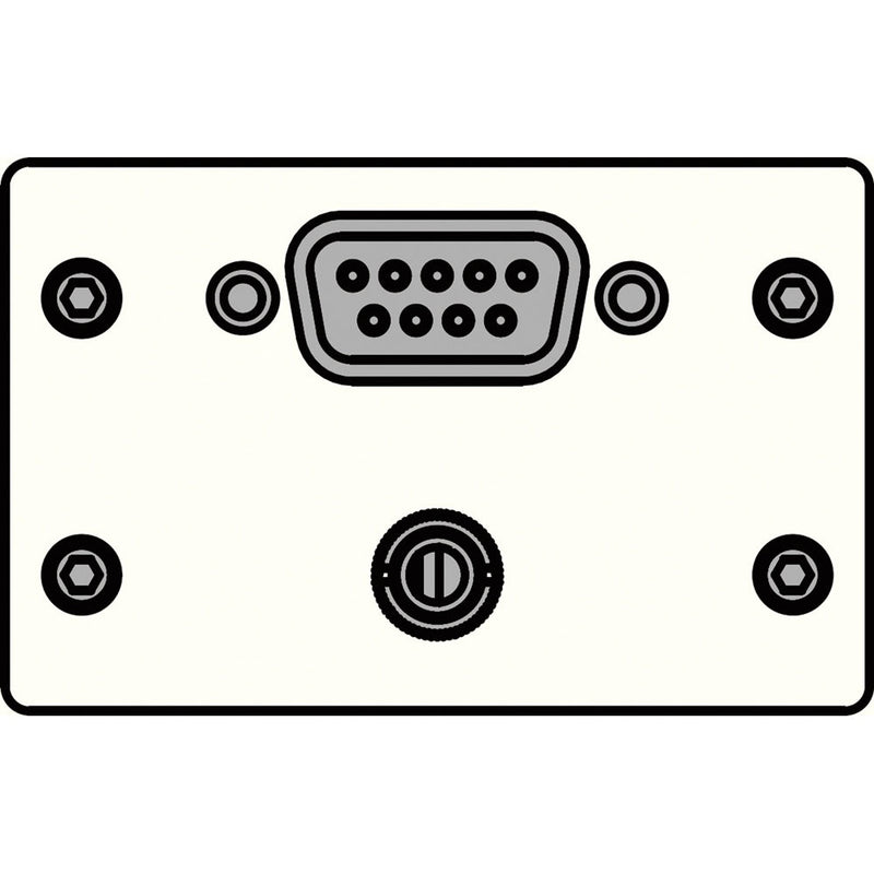 FSR IPS-AV923D-IVO  IPS Audio/Video Insert (White)