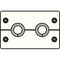 FSR IPS-B020D-WHT  IPS Blank Insert (White)
