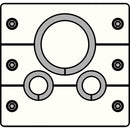 FSR IPS-B030T-WHT  IPS Blank Insert (White)