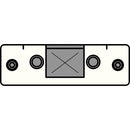 FSR IPS-C612S-WHT IPS Control Insert (White)