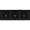 FSR T6-LB-AC3HW Large Section Bracket w/ 3 AC Outlets - for Direct Wiring