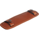 Billingham SP40 Shoulder Strap Pad (Tan Leather / Antique Studs)