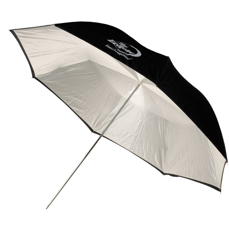 Photogenic Umbrella - "Eclipse" White, Black Cover - 60"