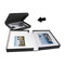 Archival Methods Onyx Portfolio Box - 8.5 x 10.5 x 2" - Black Buckram/Black Lining