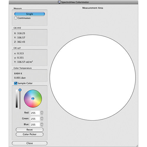 Sharp SpectraView II Display Calibration Software