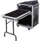 Odyssey FZ1316WDLX Flight Zone ATA DLX Combo Rack Case (Black and Chrome)