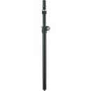 K&M 21367 Adjustable Threaded Satellite Speaker Pole Rod (Black)