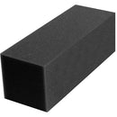 Auralex 12" Cornerfill (Charcoal Gray) - 12" x 12" x 24" Flat-Cut Studiofoam Corner Acoustic Absorber - Single