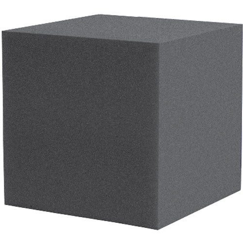 Auralex 12" Cornerfill Cube (Charcoal Gray) - 12" x 12" x 12" Cube-Shaped Studiofoam Corner Acoustic Absorber - Two Pieces
