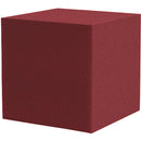 Auralex 12" Cornerfill Cube (Burgundy) - 12" x 12" x 12" Cube-Shaped Studiofoam Corner Acoustic Absorber - Two Pieces