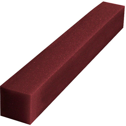 Auralex 3" Cornerfill (Burgundy) - 3" x 3" x 24" Flat-Cut Studiofoam Corner Acoustic Absorber - 16 Pieces