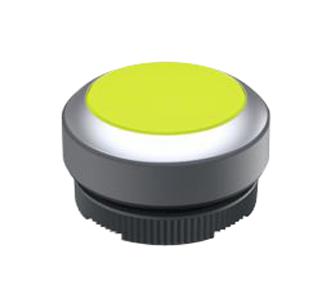 RAFI 1.30.270.021/2400 ACTUATOR, 22.3MM PUSHBUTTON SW, YELLOW