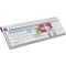 Logickeyboard Sabre Travel Network Slim Line PC Keyboard