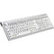 Logickeyboard XLPrint PC Slim Line Keyboard with Large Print (Black on White)
