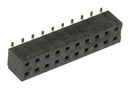 MOLEX 79109-1009 PCB Receptacle, Board-to-Board, 2 mm, 2 Rows, 20 Contacts, Surface Mount, Milli-Grid 79109 Series