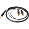 Sescom 3' 3.5mm Mini Stereo to Dual RCA Cable M / M
