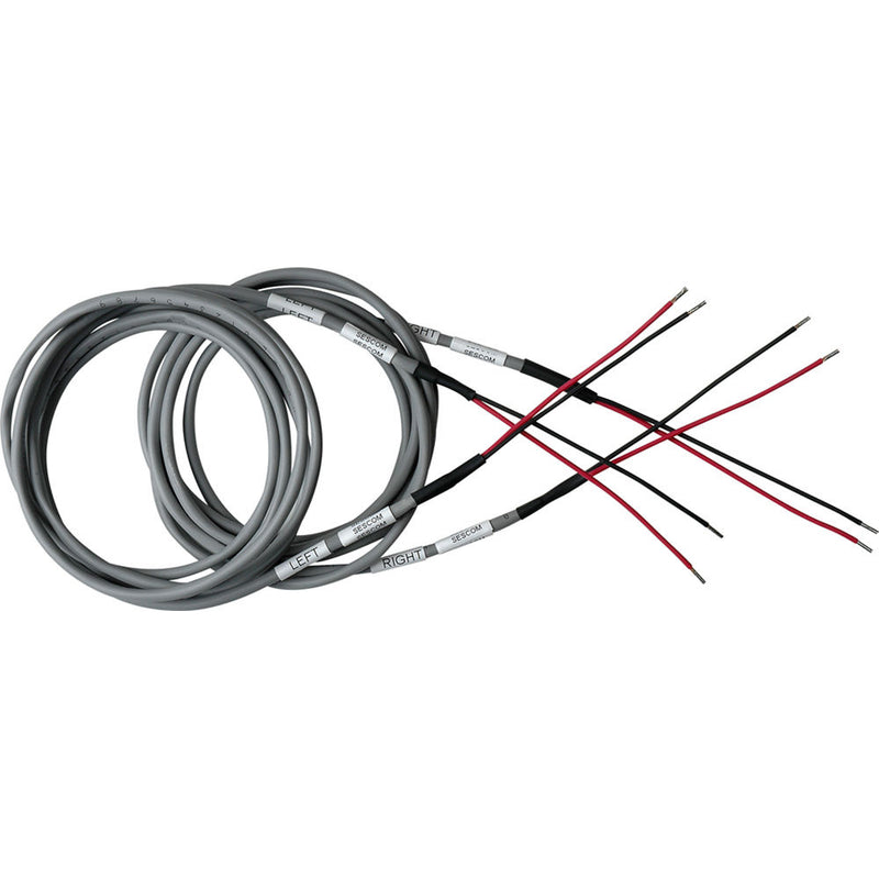 Sescom SES-SPKR-WIRE-06 Stripped and Tinned Speaker Wire (Pair, 6')