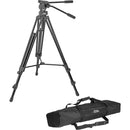 Davis & Sanford 75mm ProVista Tripod, FM18 Head, and W3 Dolly with 3" Wheels Kit