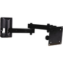 Video Mount Products LCD-1 Multi-Configurable Small Articulating Wall Mount (Black)