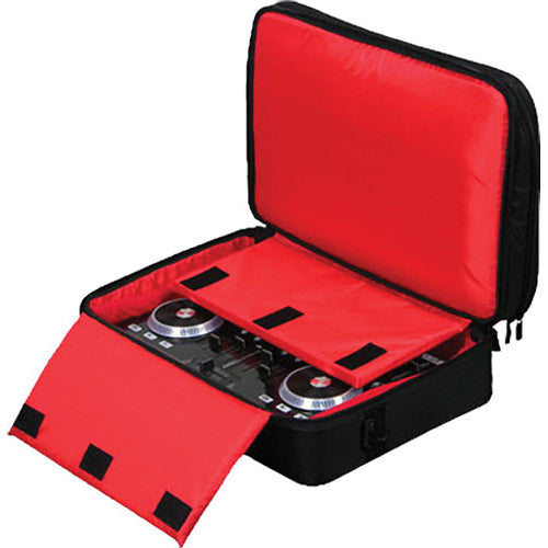 Odyssey Redline Series Digital XL Media Controller / Mixer / Player Bag (Black with Red Interior)