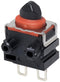 OMRON ELECTRONIC COMPONENTS D2EW-B02HS. MICROSWITCH, SPST-NC, 0.1A, 12VDC, 1.2N