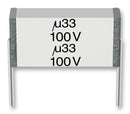 EPCOS B32562H1475K000 General Purpose Film Capacitor, Metallized PET, Radial Box - 2 Pin, 4.7 &micro;F, &plusmn; 10%, 63 V, 100 V