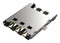 GCT SIM8051-6-0-14-00-A Memory Card Connector, Nano SIM, Push-Pull, 6 Contacts, Phosphor Bronze, Gold Plated Contacts