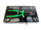 MULTICOMP PRO MP014774 Plier Set, 8", Combination Plier/Wire Stripper/Crimping Clamp/Shear/Cable Shear Heads