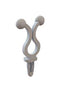 ESSENTRA COMPONENTS DEL-23EZS0250C0040 CABLE TIE, TWIST LOCK, 0.25", NAT, PA6.6