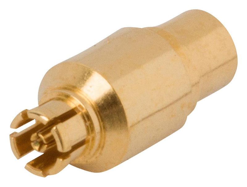 AMPHENOL SV MICROWAVE 3821-40001 RF COAX CONN, JACK, SMPS, 40GHZ, 50 OHM