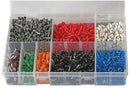 PRO POWER ACETFKT 2600 Piece French Bootlace Ferrule Kit